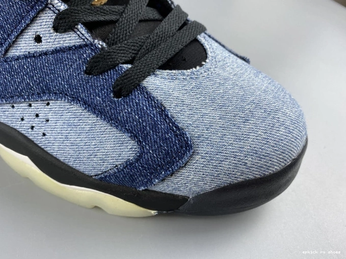 Rep 6 Washed Denim Jordan Air CT5350-401 0816